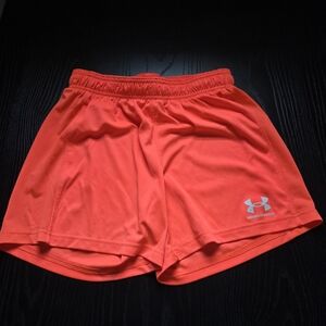 Under Armour Women's Vivid Red Sports Shorts